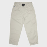 Beige pants on a white background