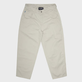 Beige pants on a white background