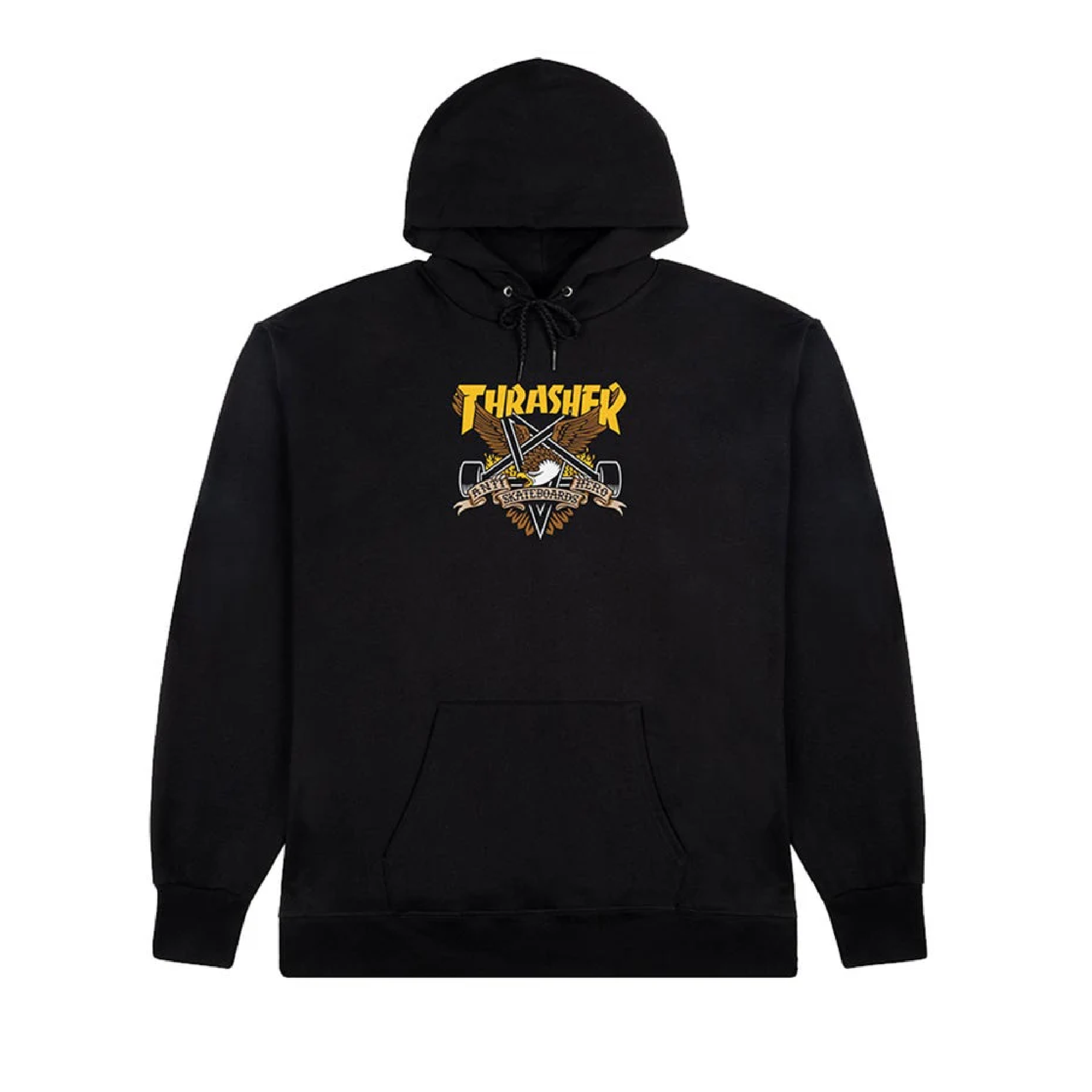 Thrasher X Anti-Hero Eaglegram Hoodie Black Small