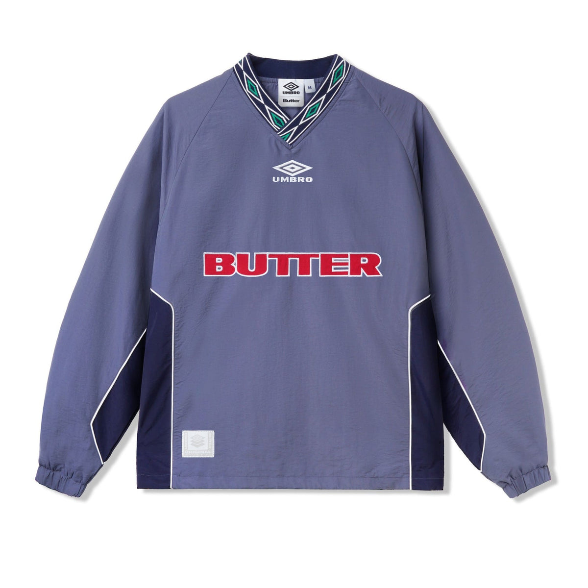 Butter Goods Umbro Training Pullover Slate/Navy Large