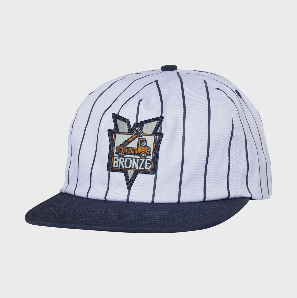 Venture X Bronze Snapback Pinstripe Cap