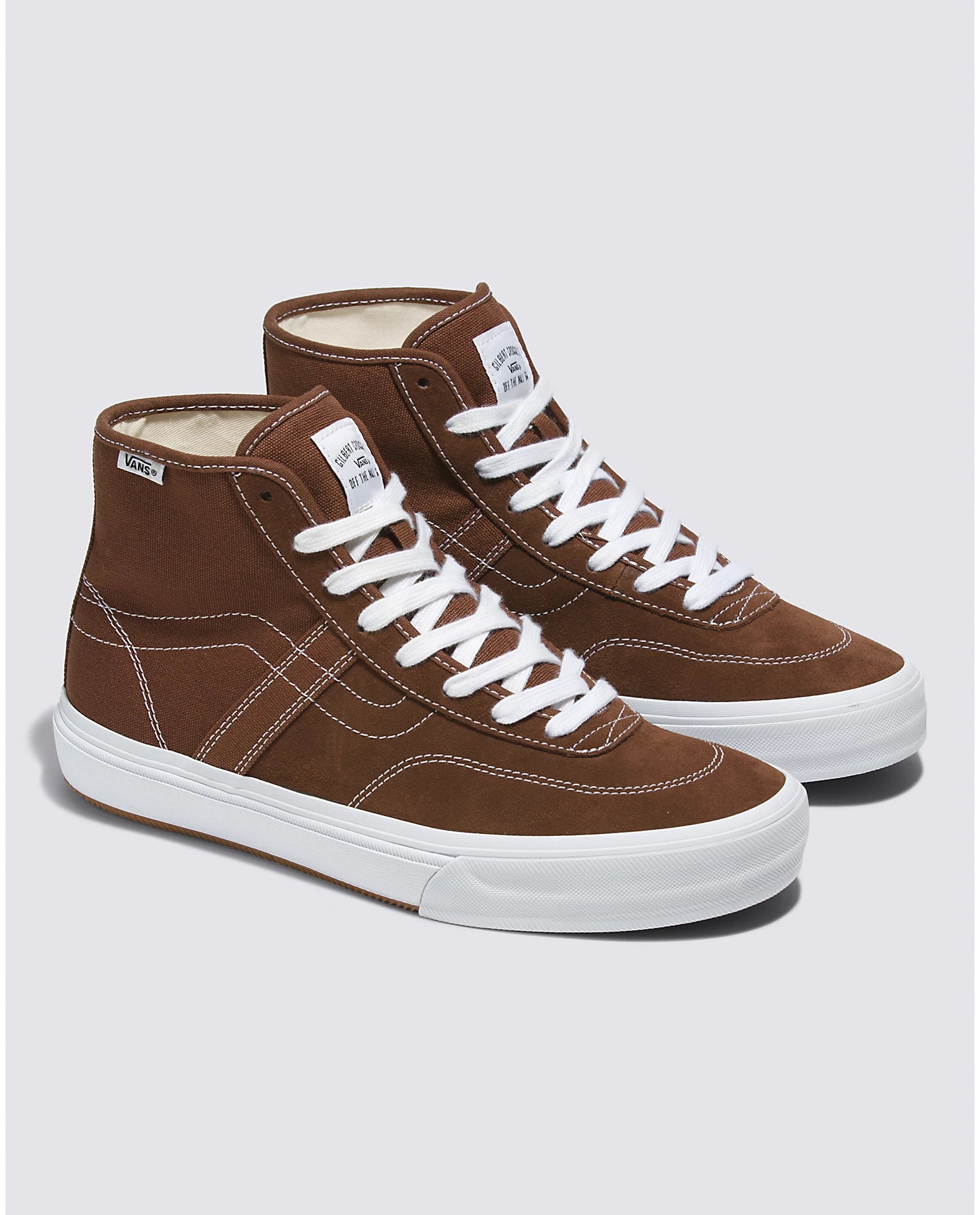 Vans Crockett Hi Decon Brown/White