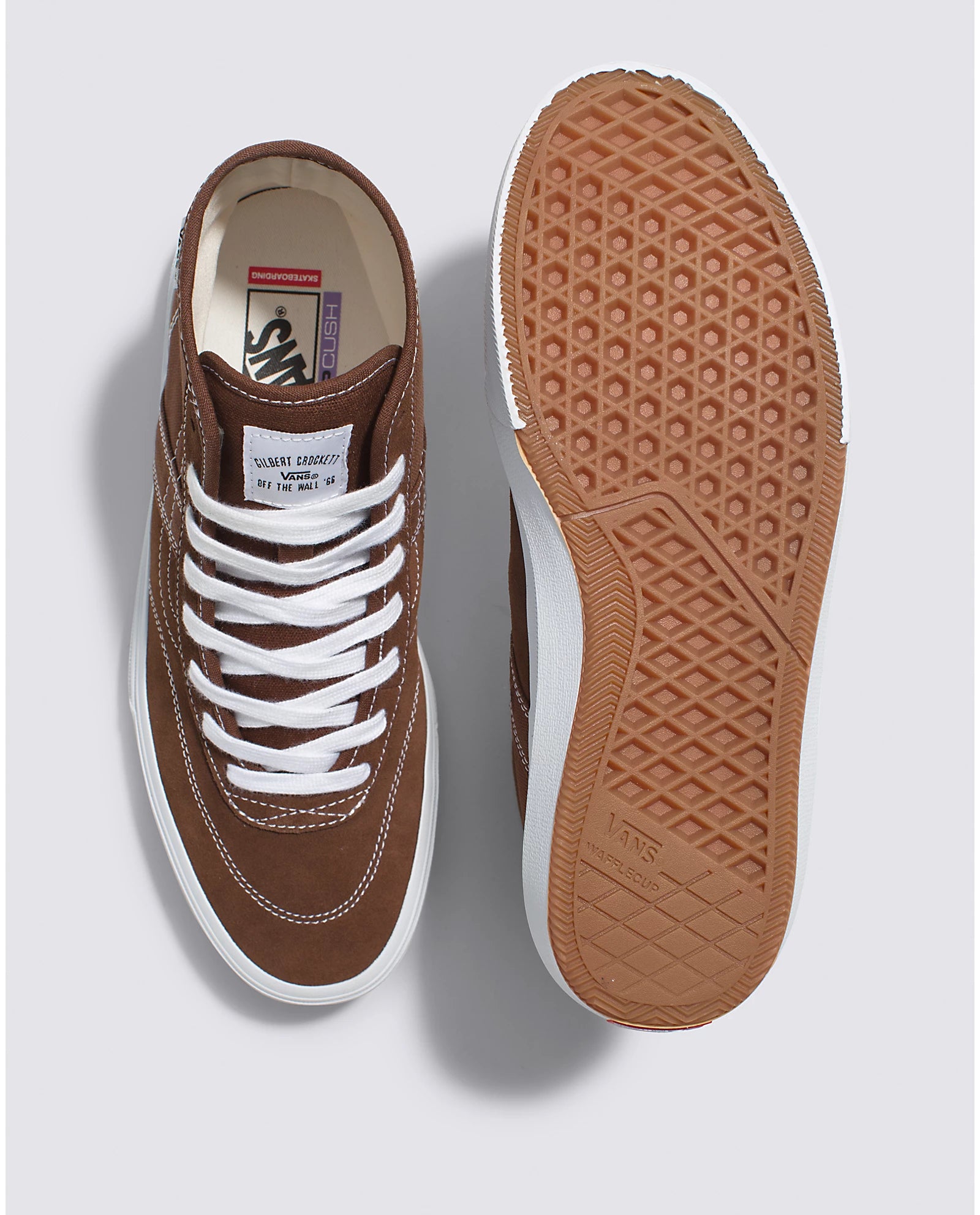 Vans Crockett Hi Decon Brown/White