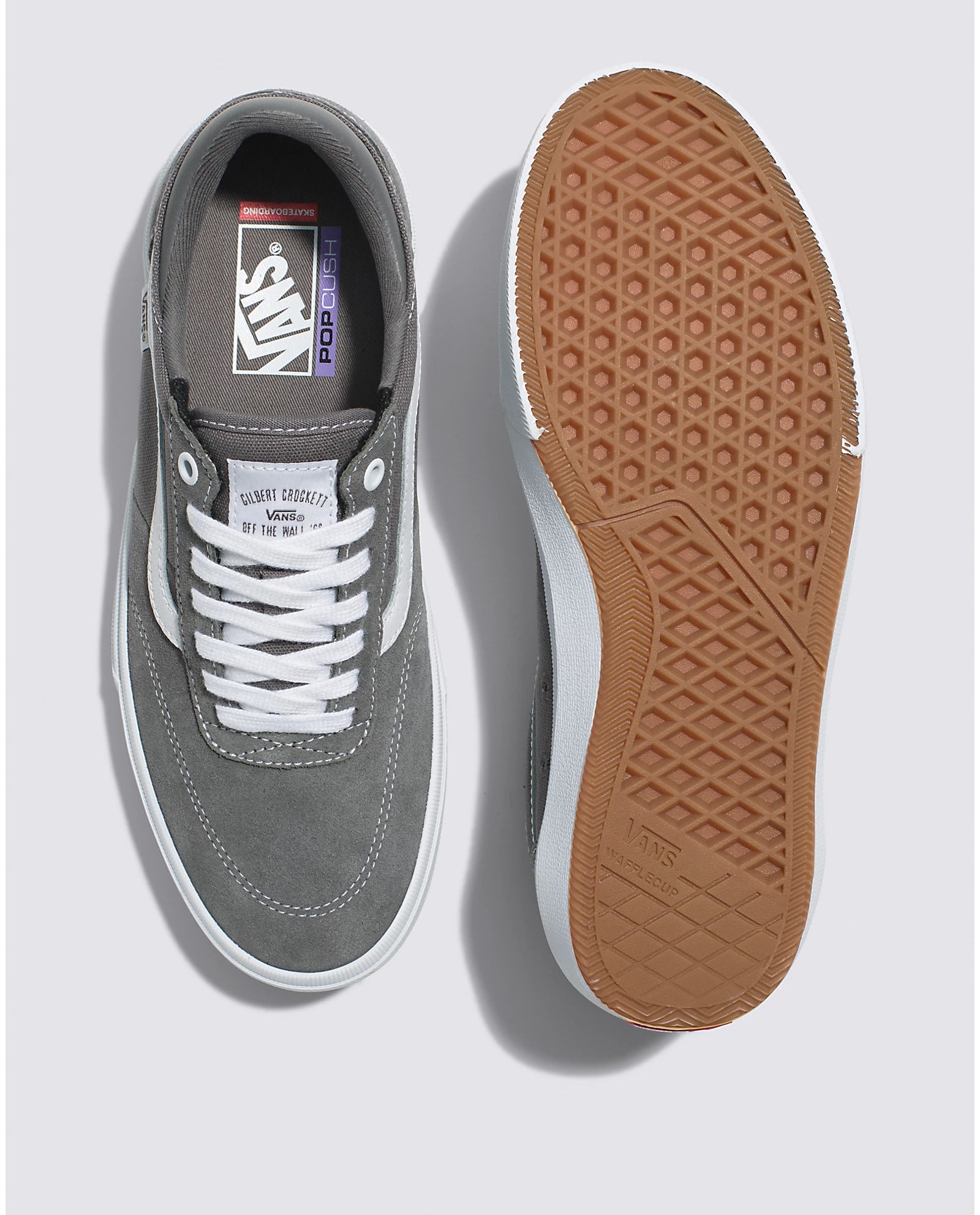 Vans Crockett Low Pewter/White