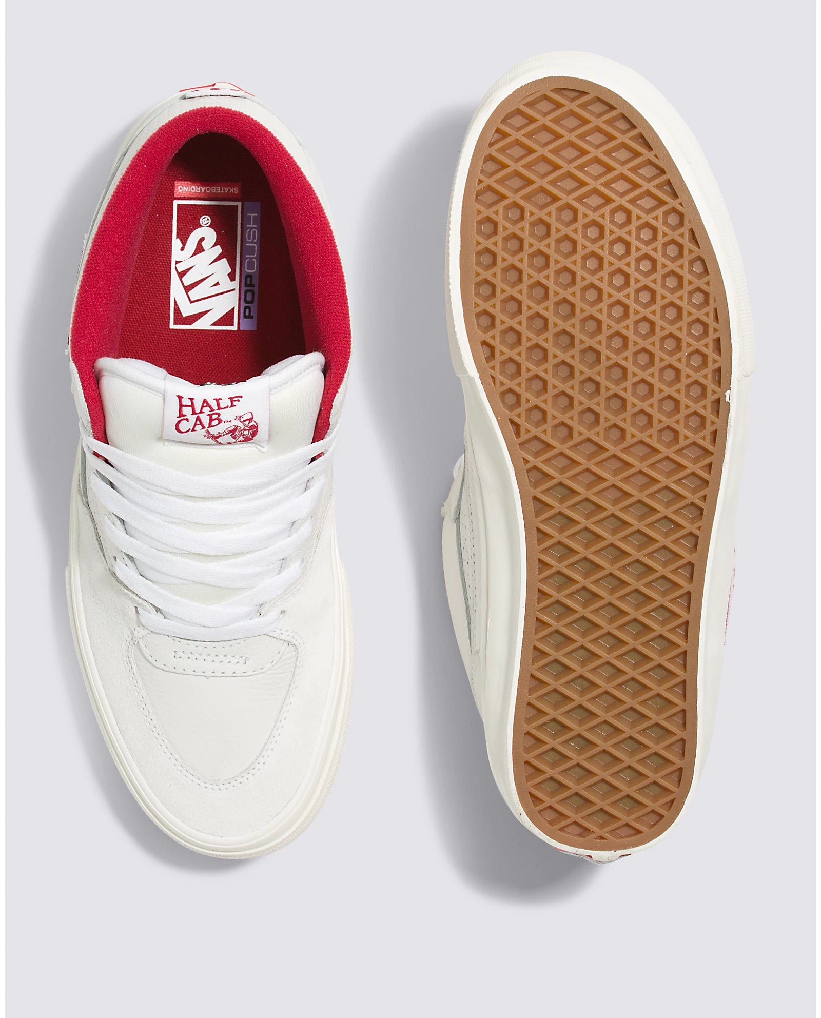 Vans Skate Half Cab Vintage Sport White/Red