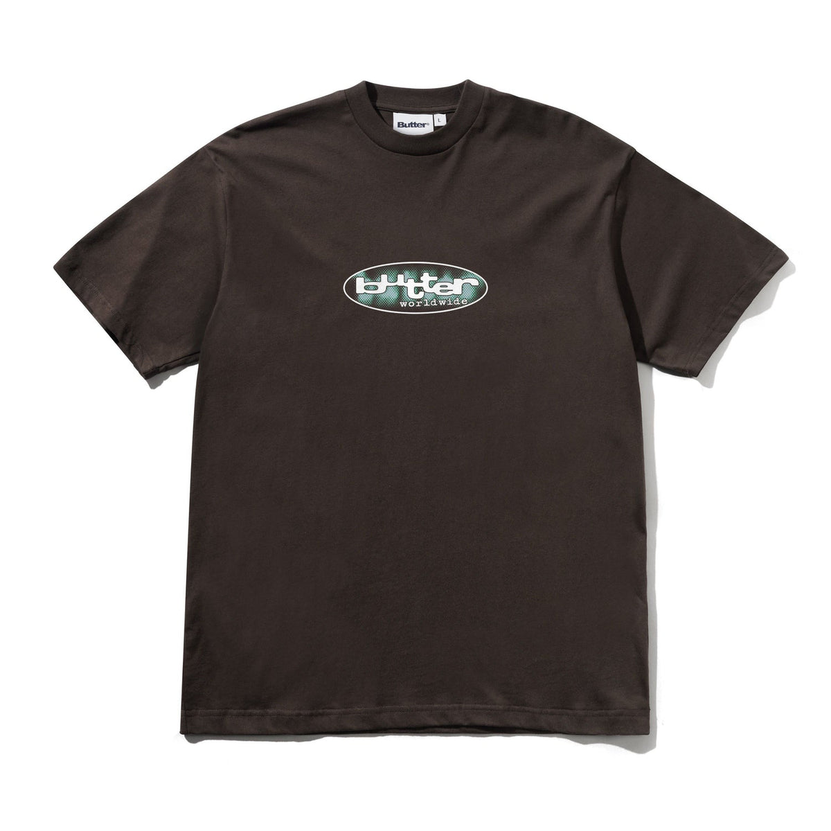 Butter Vortex Tee Chocolate Large