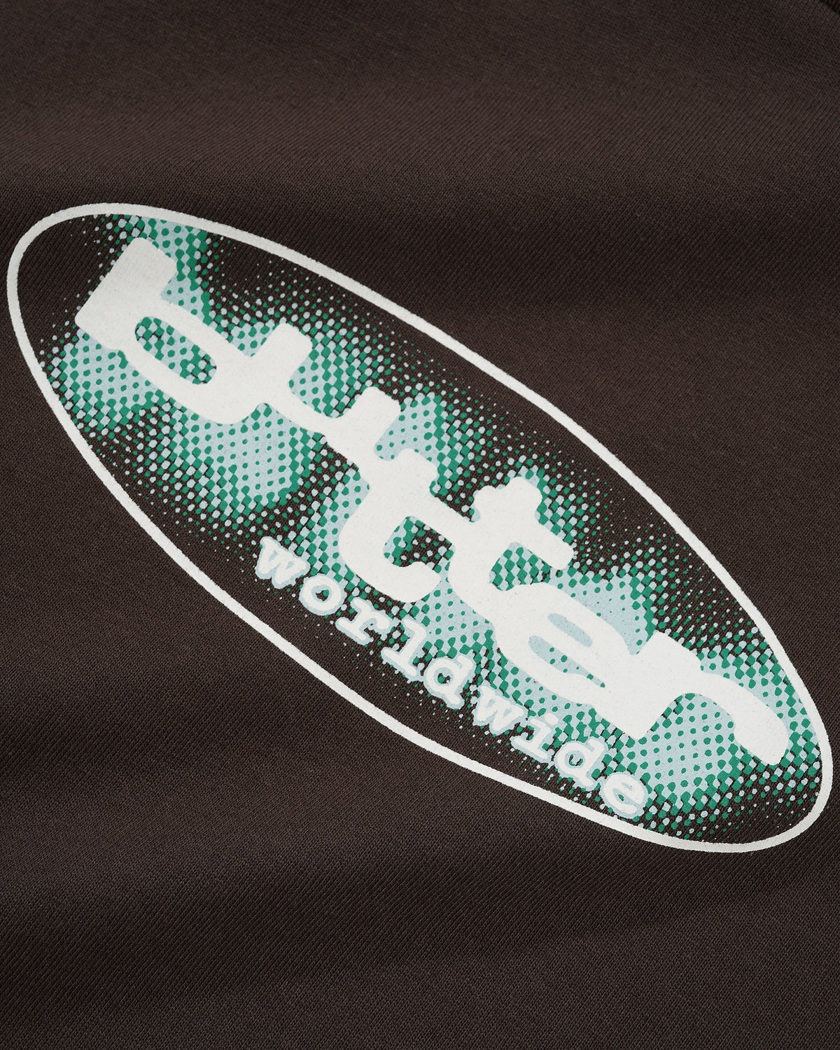 Butter Vortex Tee Chocolate Large