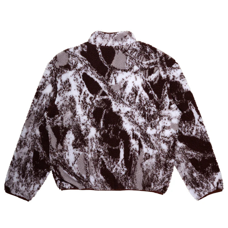 WKND Temple Fleece Camo Brown Medium