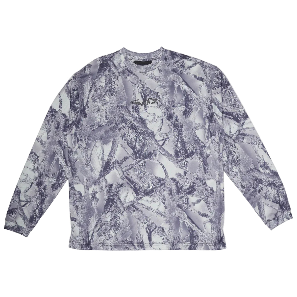 WKND Camo Long Sleeve Silver Large