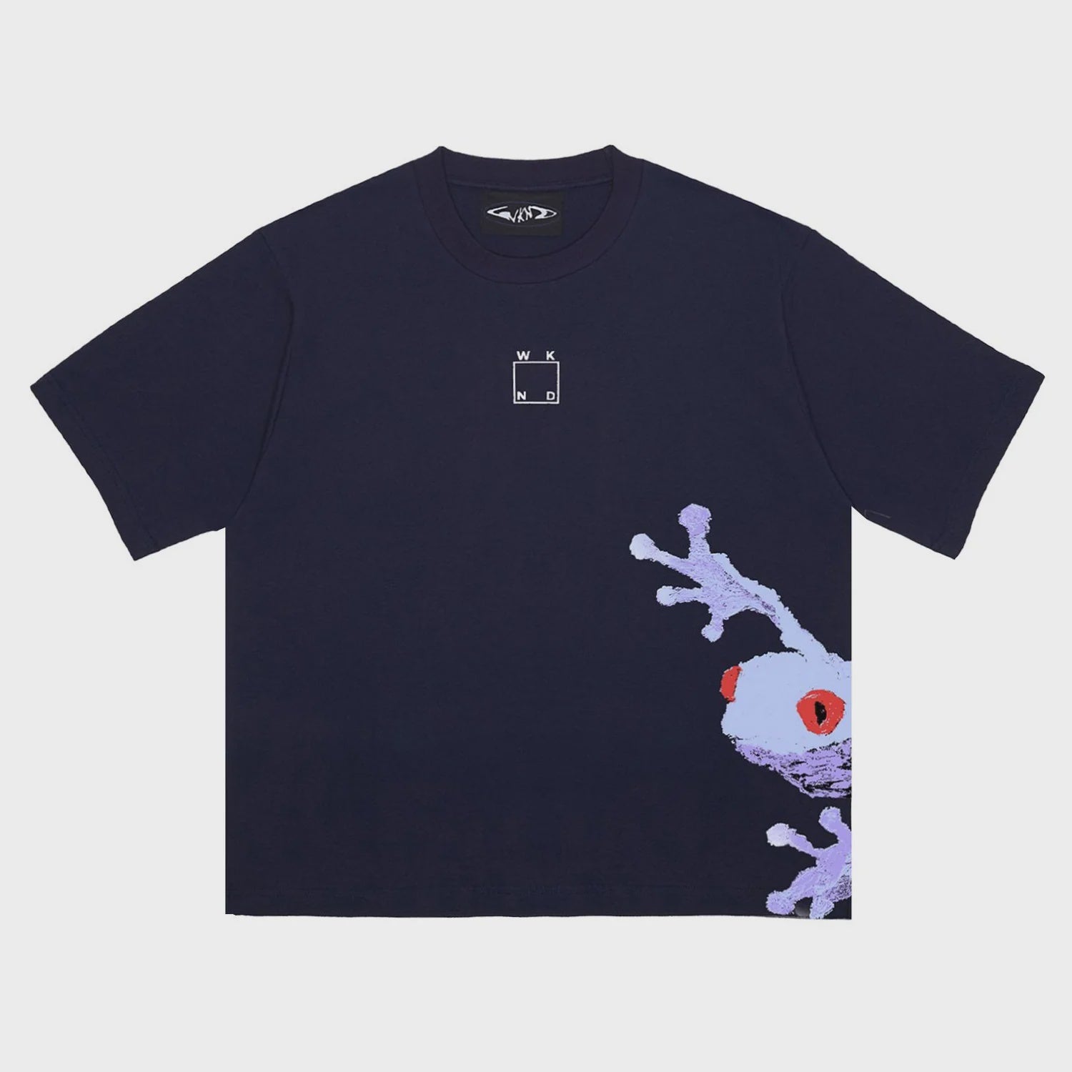 WKND Croaking Tee Navy Medium