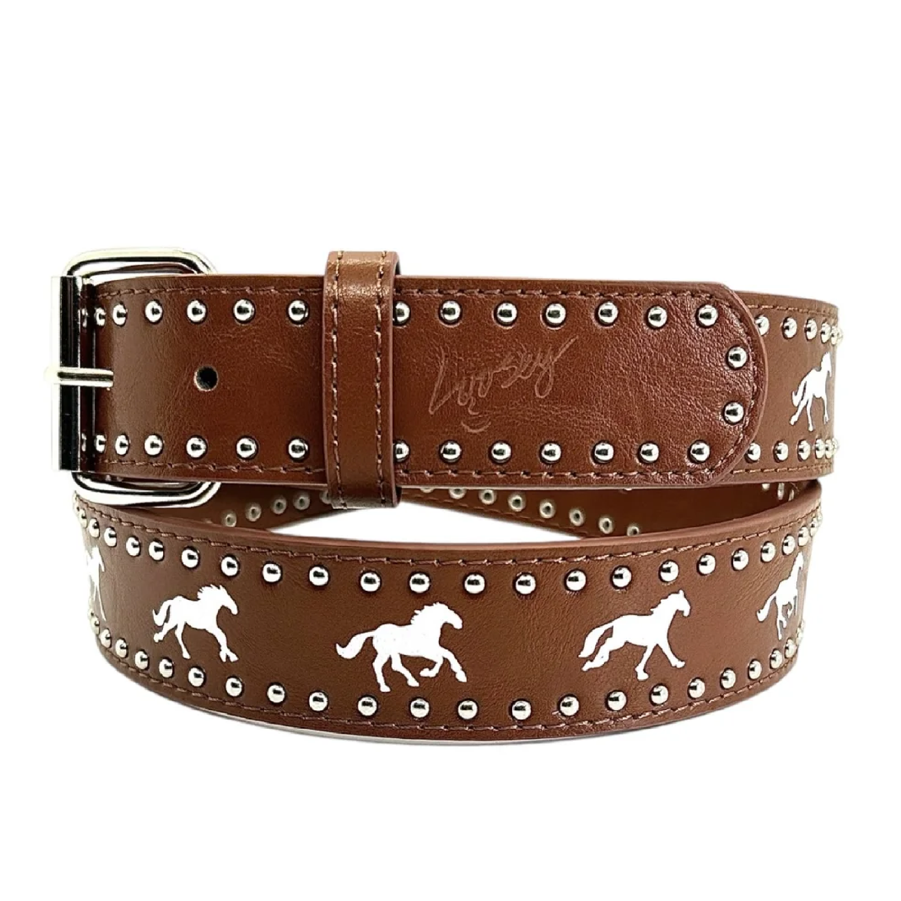 Loosey Brown Stallion Belt