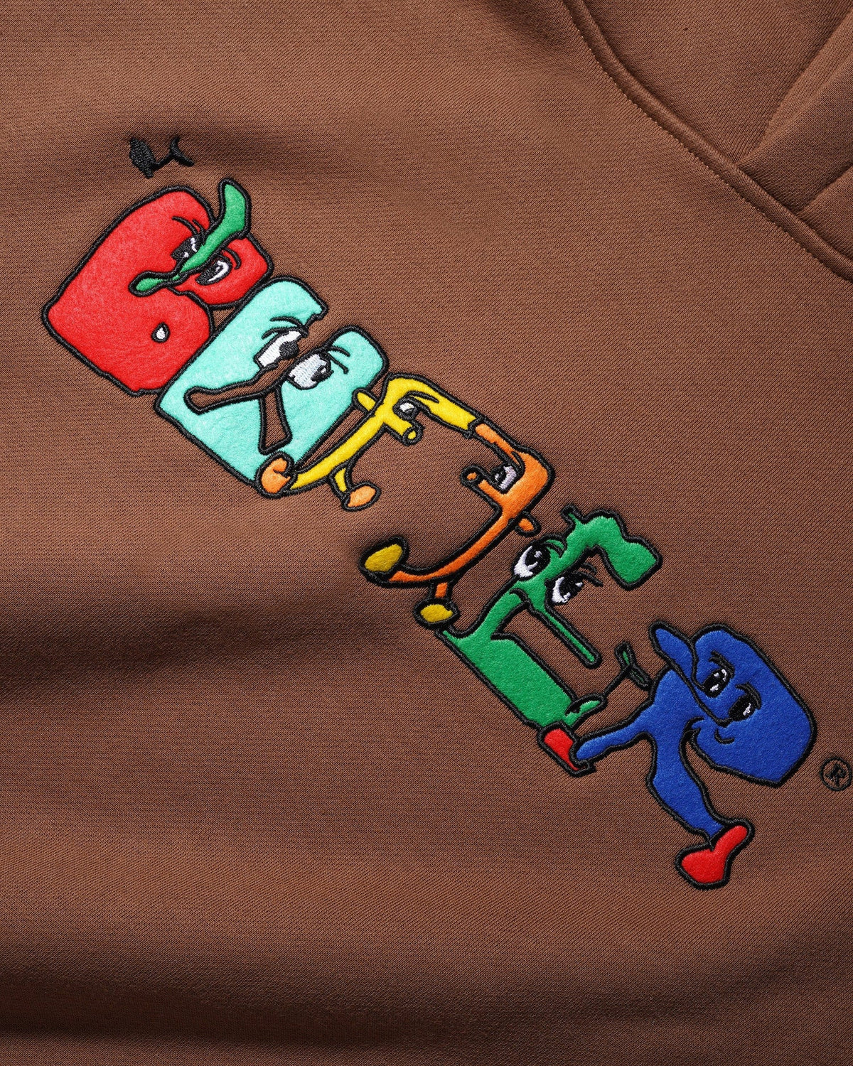 Butter Zorched Pullover Hood Bark Medium