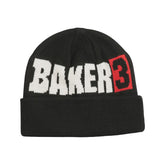 Baker 3 Black Beanie