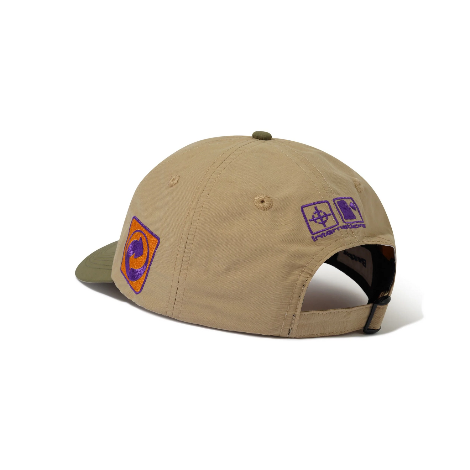 Butter Goods Corrosive 6 Panel Cap Khaki