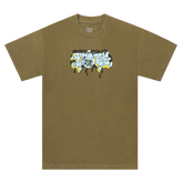 Bronze Heavy Duty Tee Millitary Green Medium