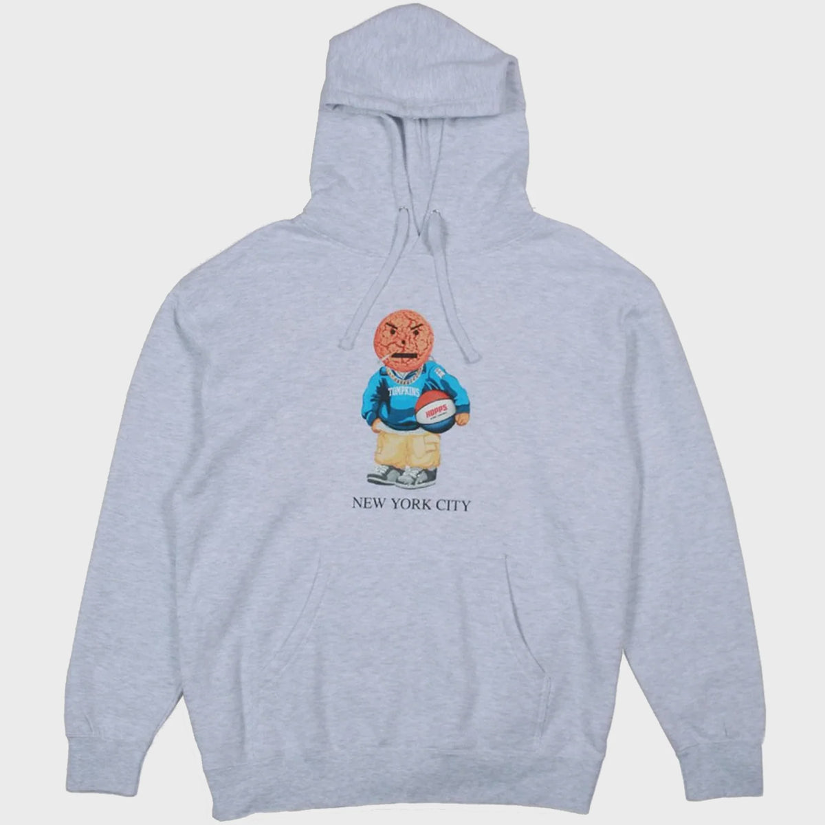 Hopps HOPPS X QS TF SNACKMAN Hoodie Heather Grey Large