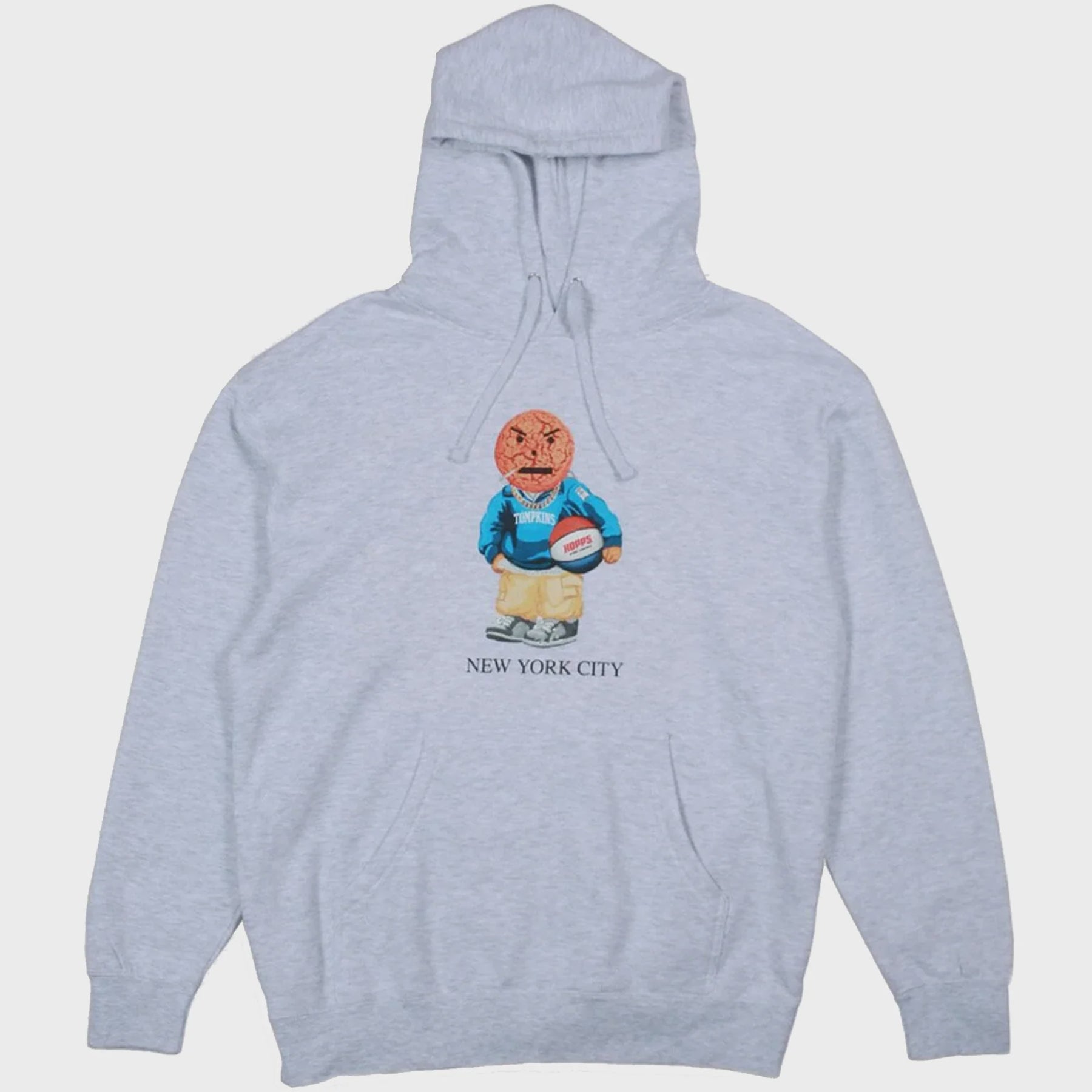 Hopps HOPPS X QS TF SNACKMAN Hoodie Heather Grey Large
