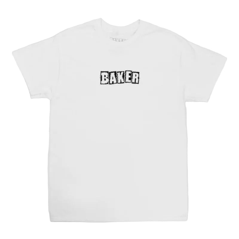Baker Library Card Tee White Large