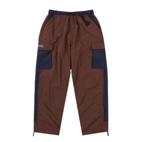 Bronze 56K Mountain Cargo Pants Brown/Navy Large