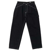 Krooked Sunheart Carpenter Pants Black