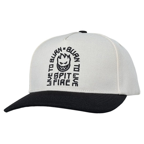 Spitfire Arch Snap Off White Hat
