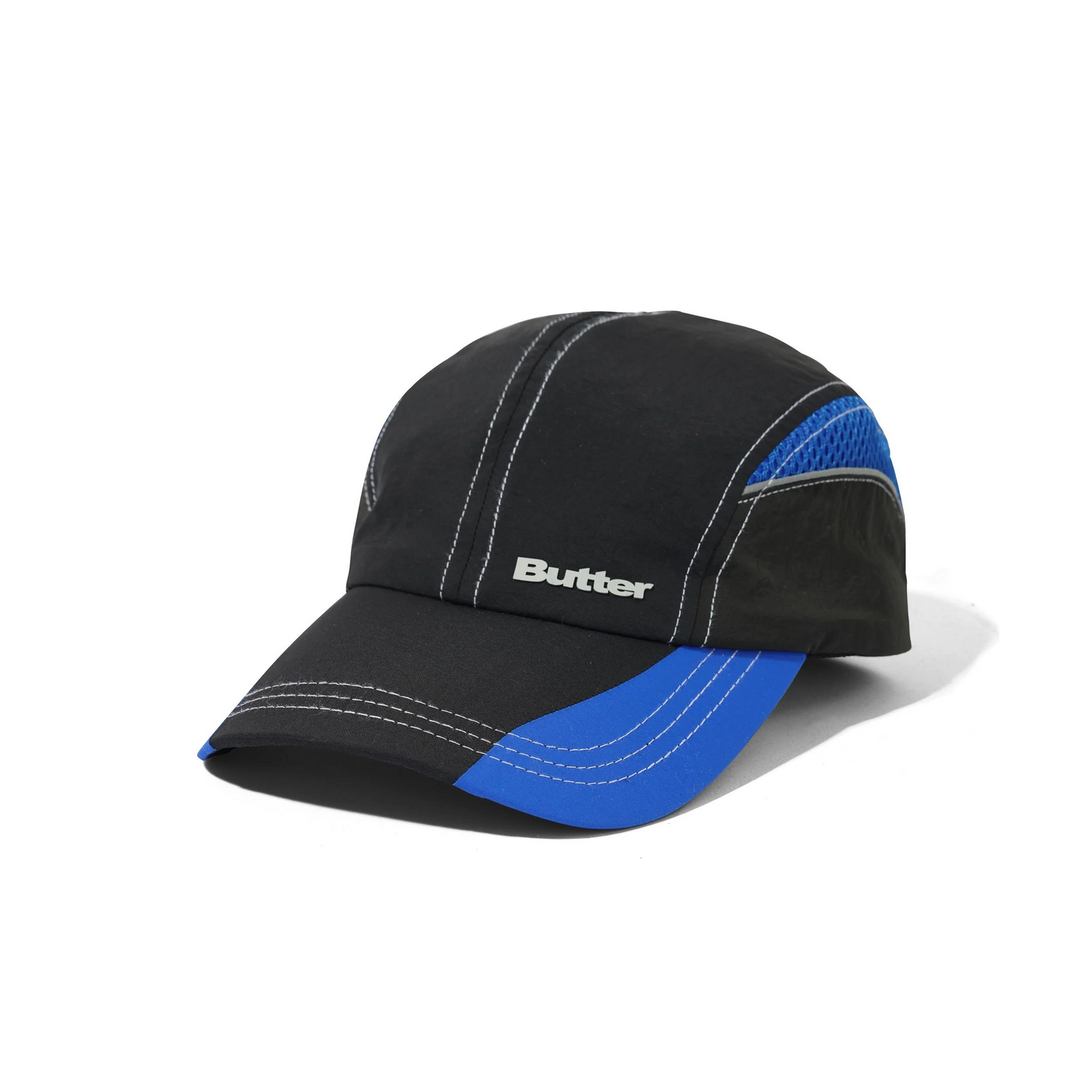 Butter Goods Race 4 Panel Cap Black