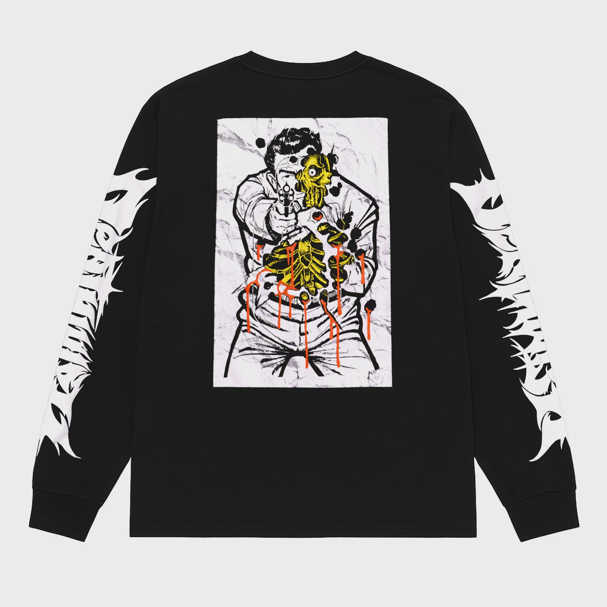 Deathwish Saturday Night Tee Black Longsleeve