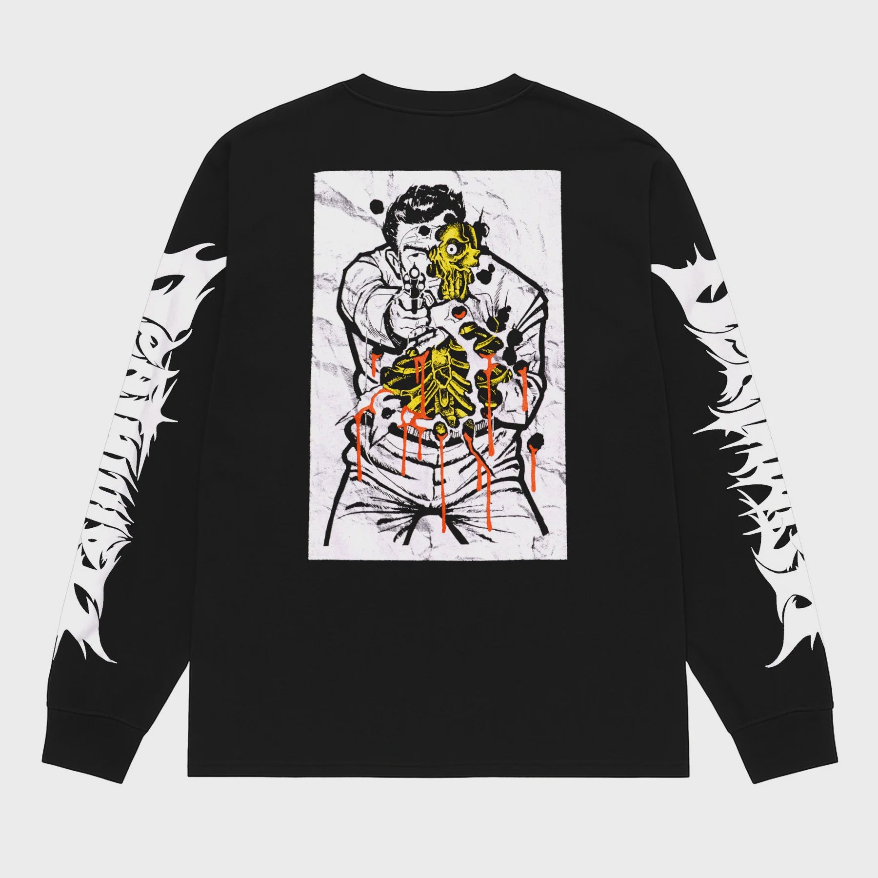 Deathwish Saturday Night Tee Black Longsleeve