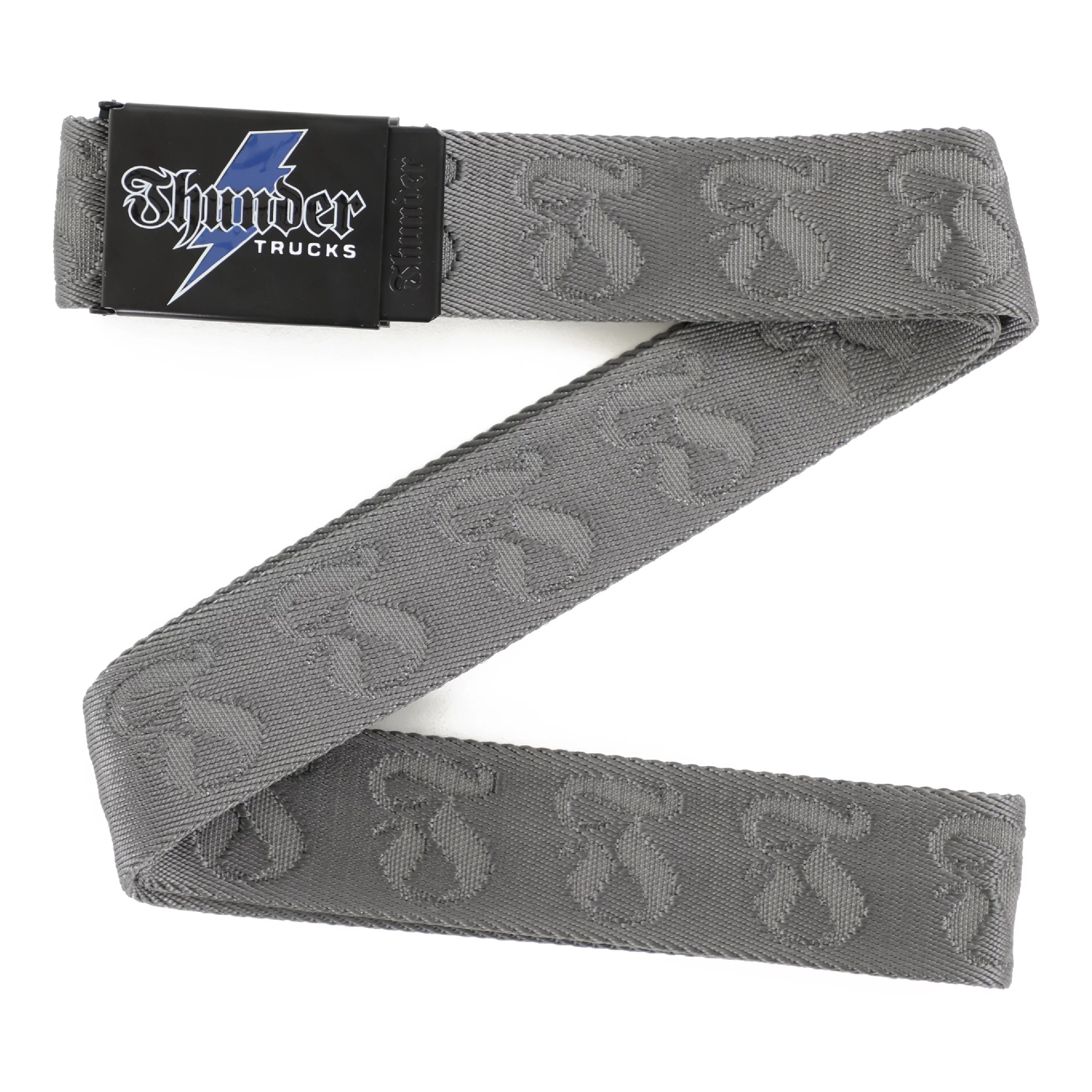 Thunder Belt Bolt Scripy Grey