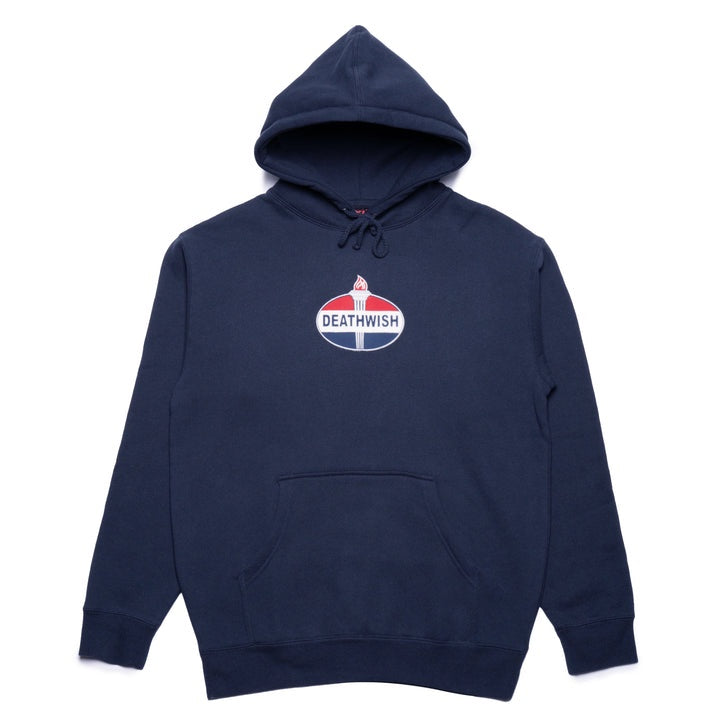 Deathwish Motorsport Hoodie Navy Medium