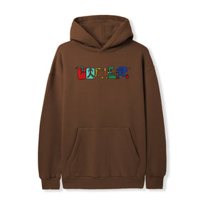 Butter Zorched Pullover Hood Bark Medium