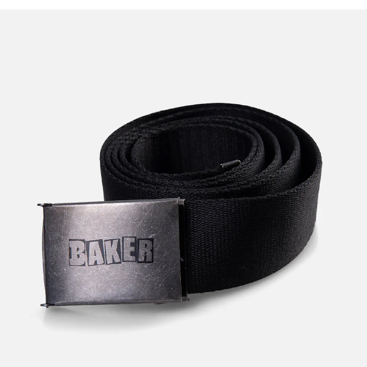 Baker Logo Web Belt Black