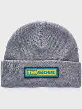 Thunder Beanie Bolts Patch Grey