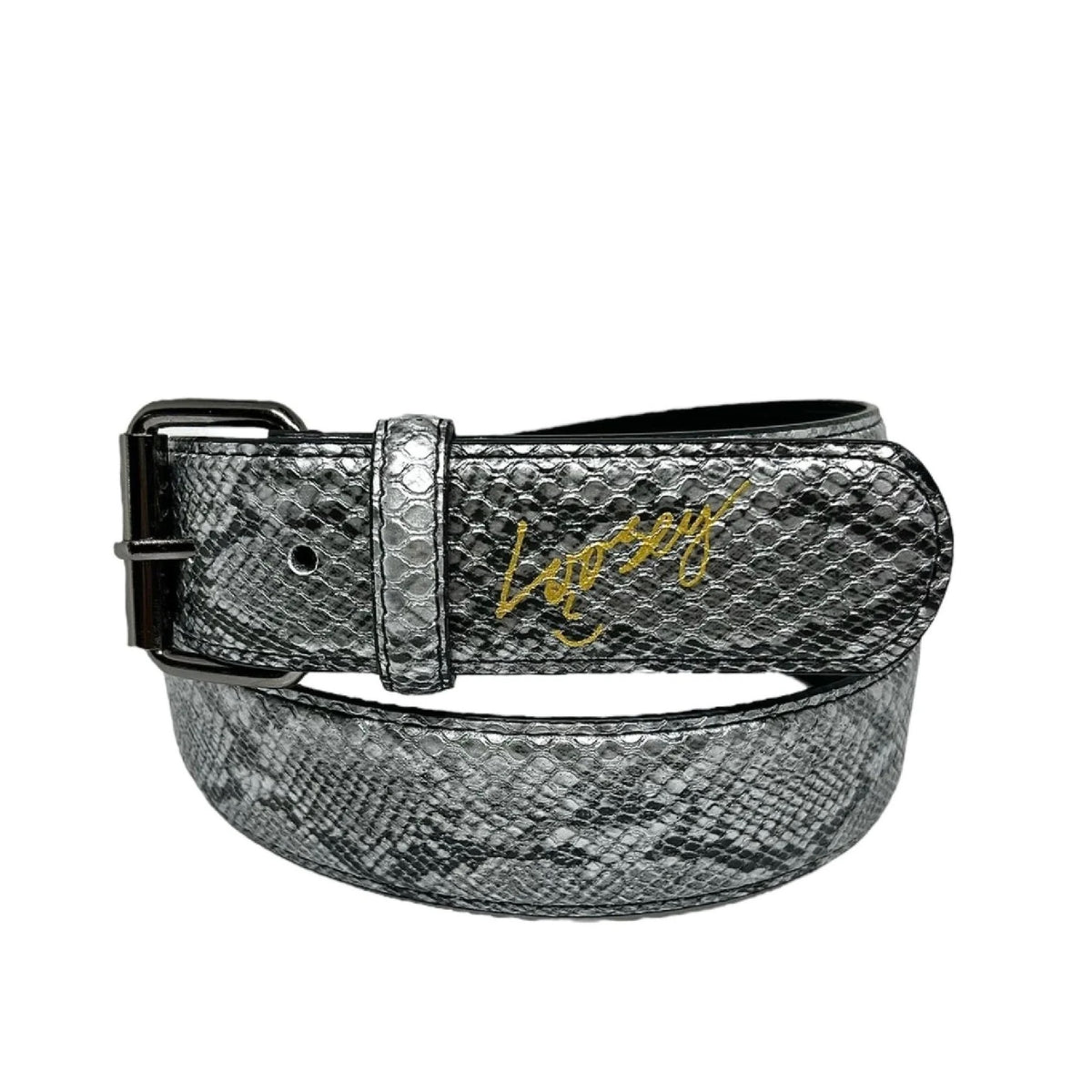 Loosey Silver Snake belt