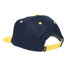 Theories Hoosier Navy/Yellow Snapback Hat